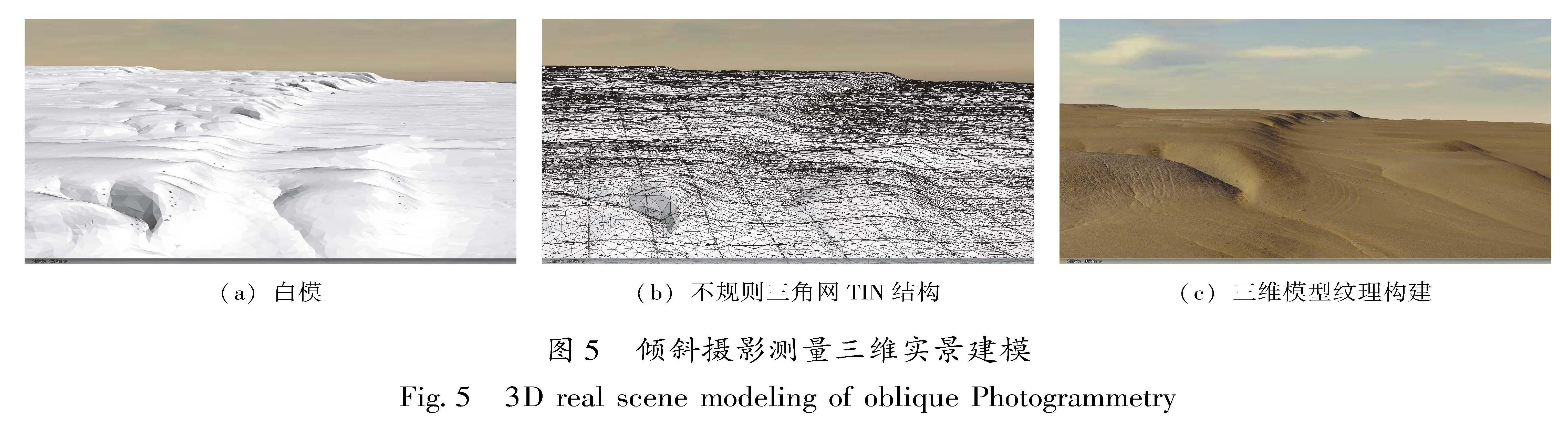 图5 倾斜摄影测量三维实景建模<br/>Fig.5 3D real scene modeling of oblique Photogrammetry